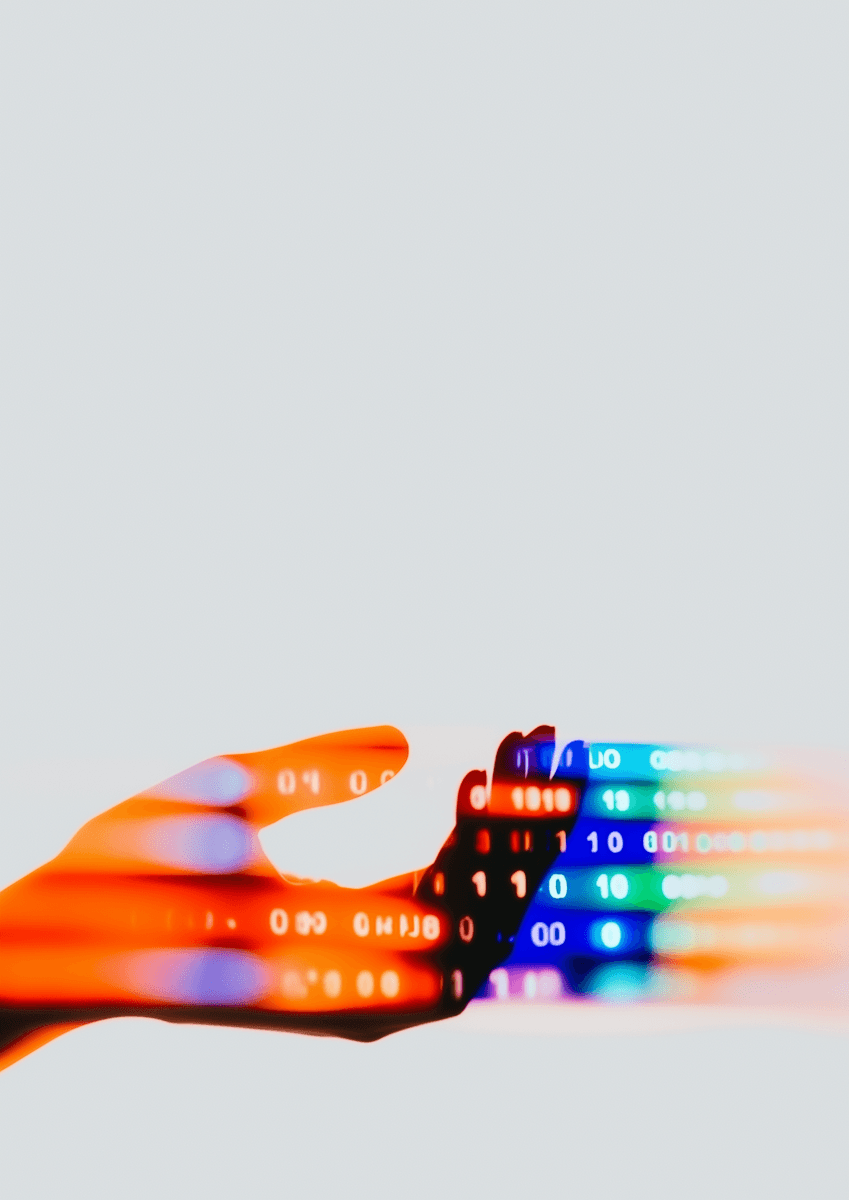 Futuristic hand design